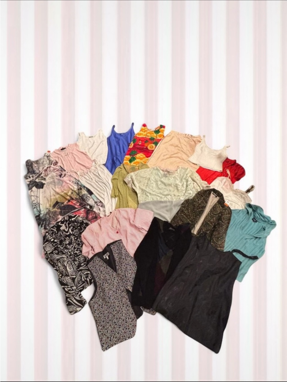 Wholesale Bundle Of 20 Clothes 80s-early 2000s Women Various Sizes Lot #1